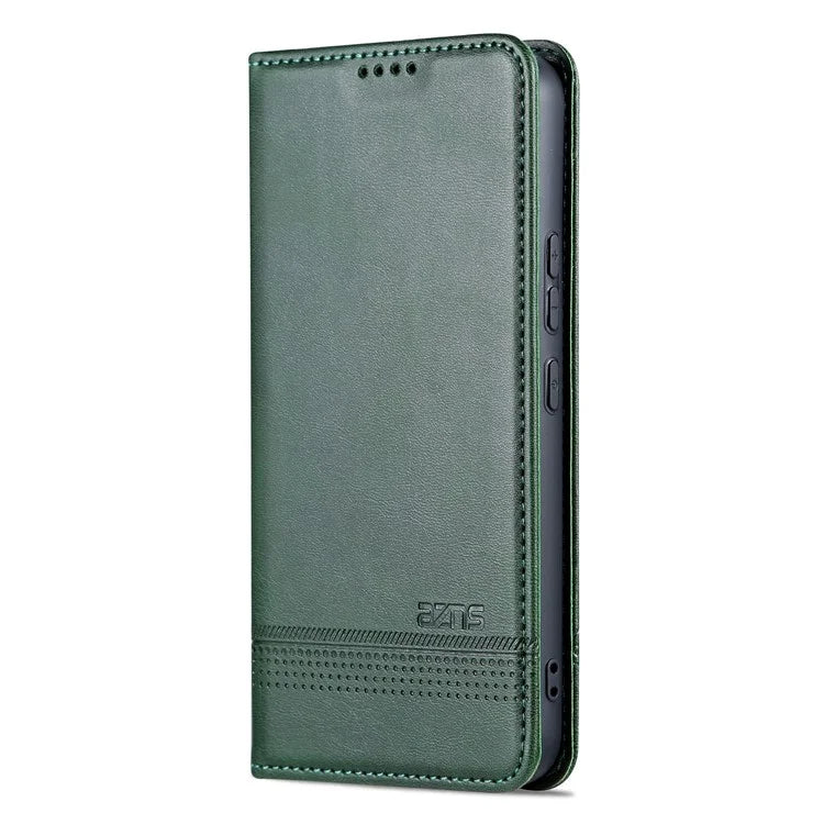 AZNS For Samsung Galaxy A05s 4G PU Leather Cover Stand Magnetic Adsorption Phone Case