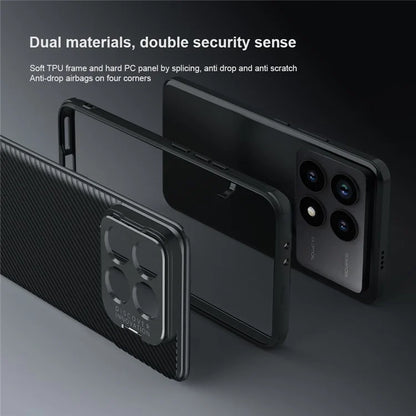 NILLKIN CamShield Prop Series for Xiaomi Redmi K70 5G / K70 Pro 5G Case Kickstand Precise Cut-out Cover