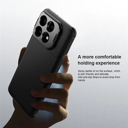 NILLKIN CamShield Prop Series for Xiaomi Redmi K70 5G / K70 Pro 5G Case Kickstand Precise Cut-out Cover