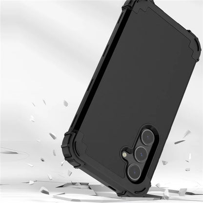 L-Style For Samsung Galaxy S24+ Case Drop-proof PC + Silicone Protective Back Cover