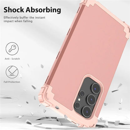 L-Style Phone Cover for Samsung Galaxy S24 Ultra Shell Scratch-resistant PC + Silicone Case