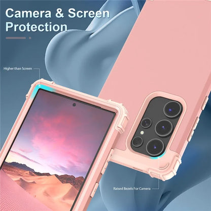 L-Style Phone Cover for Samsung Galaxy S24 Ultra Shell Scratch-resistant PC + Silicone Case