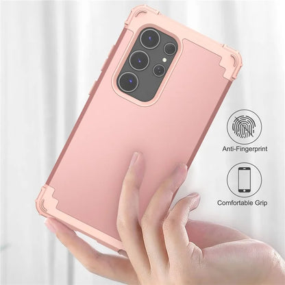 L-Style Phone Cover for Samsung Galaxy S24 Ultra Shell Scratch-resistant PC + Silicone Case