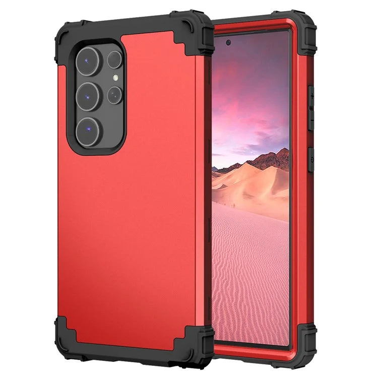 L-Style Phone Cover for Samsung Galaxy S24 Ultra Shell Scratch-resistant PC + Silicone Case