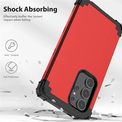 L-Style Phone Cover for Samsung Galaxy S24 Ultra Shell Scratch-resistant PC + Silicone Case