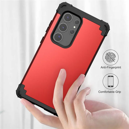 L-Style Phone Cover for Samsung Galaxy S24 Ultra Shell Scratch-resistant PC + Silicone Case