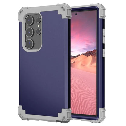 L-Style Phone Cover for Samsung Galaxy S24 Ultra Shell Scratch-resistant PC + Silicone Case