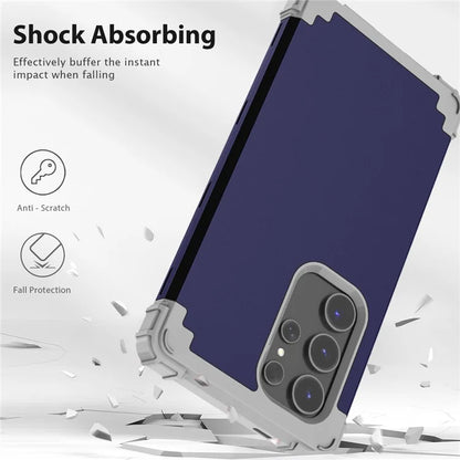L-Style Phone Cover for Samsung Galaxy S24 Ultra Shell Scratch-resistant PC + Silicone Case