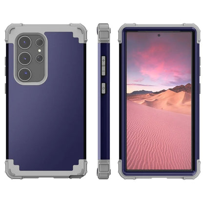 L-Style Phone Cover for Samsung Galaxy S24 Ultra Shell Scratch-resistant PC + Silicone Case