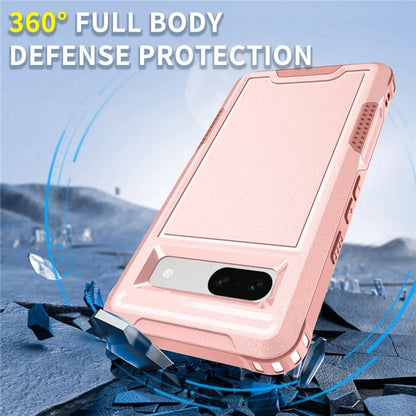 Style F1 For Google Pixel 8a Back Case Drop-proof PC + TPU Phone Cover