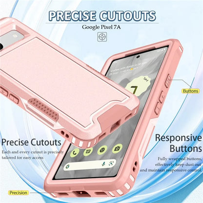 Style F1 For Google Pixel 8a Back Case Drop-proof PC + TPU Phone Cover