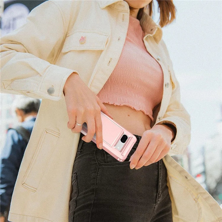 Style F1 For Google Pixel 8a Back Case Drop-proof PC + TPU Phone Cover