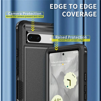 Style F1 For Google Pixel 8a Back Case Drop-proof PC + TPU Phone Cover