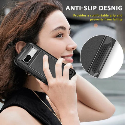 Style F1 For Google Pixel 8a Back Case Drop-proof PC + TPU Phone Cover