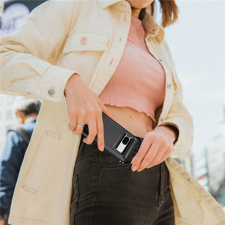 Style F1 For Google Pixel 8a Back Case Drop-proof PC + TPU Phone Cover