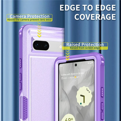 Style F1 For Google Pixel 8a Back Case Drop-proof PC + TPU Phone Cover