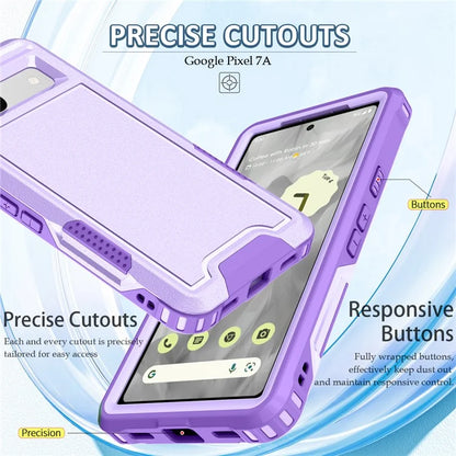 Style F1 For Google Pixel 8a Back Case Drop-proof PC + TPU Phone Cover