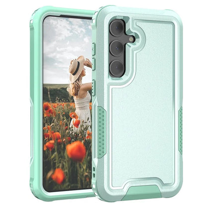 Style F1 For Samsung Galaxy S24+ Back Case Drop-proof PC + TPU Phone Cover