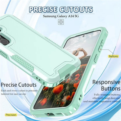 Style F1 For Samsung Galaxy S24+ Back Case Drop-proof PC + TPU Phone Cover