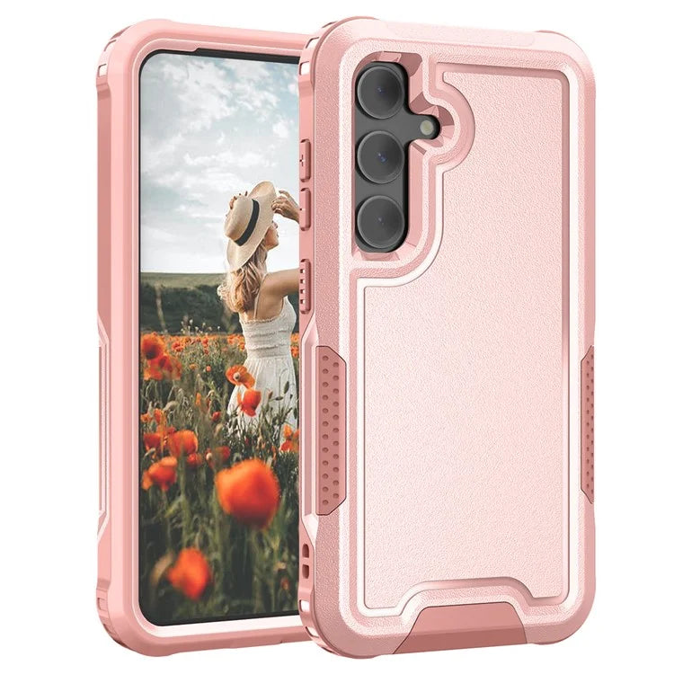 Style F1 For Samsung Galaxy S24+ Back Case Drop-proof PC + TPU Phone Cover
