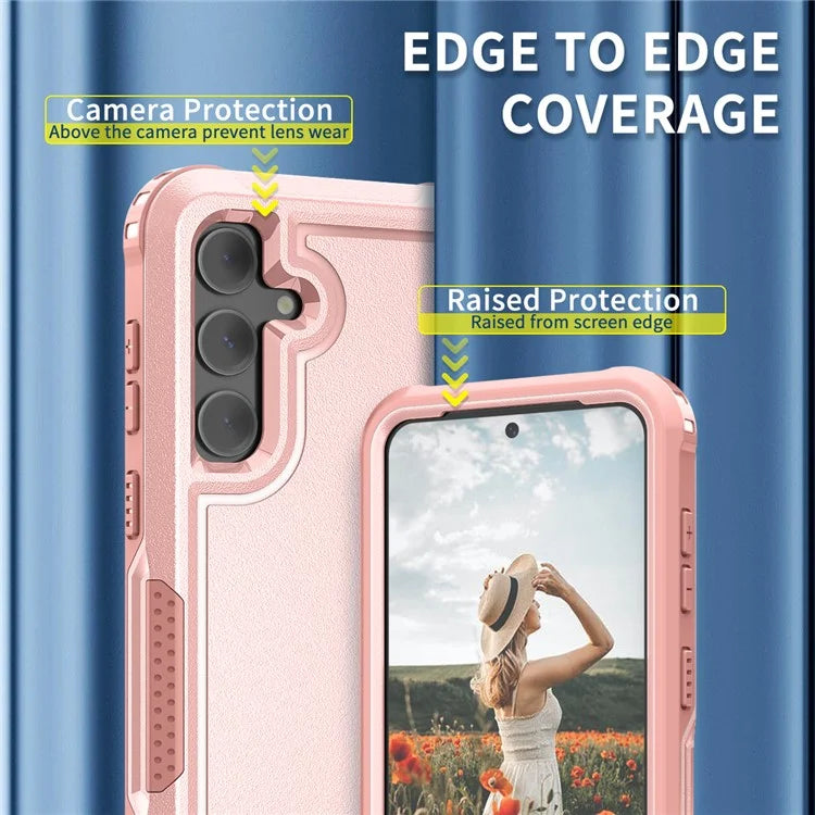 Style F1 For Samsung Galaxy S24+ Back Case Drop-proof PC + TPU Phone Cover