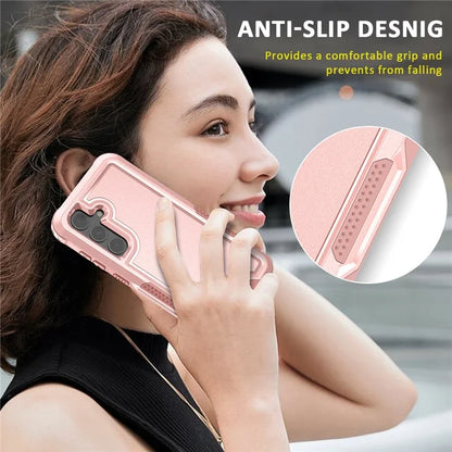 Style F1 For Samsung Galaxy S24+ Back Case Drop-proof PC + TPU Phone Cover