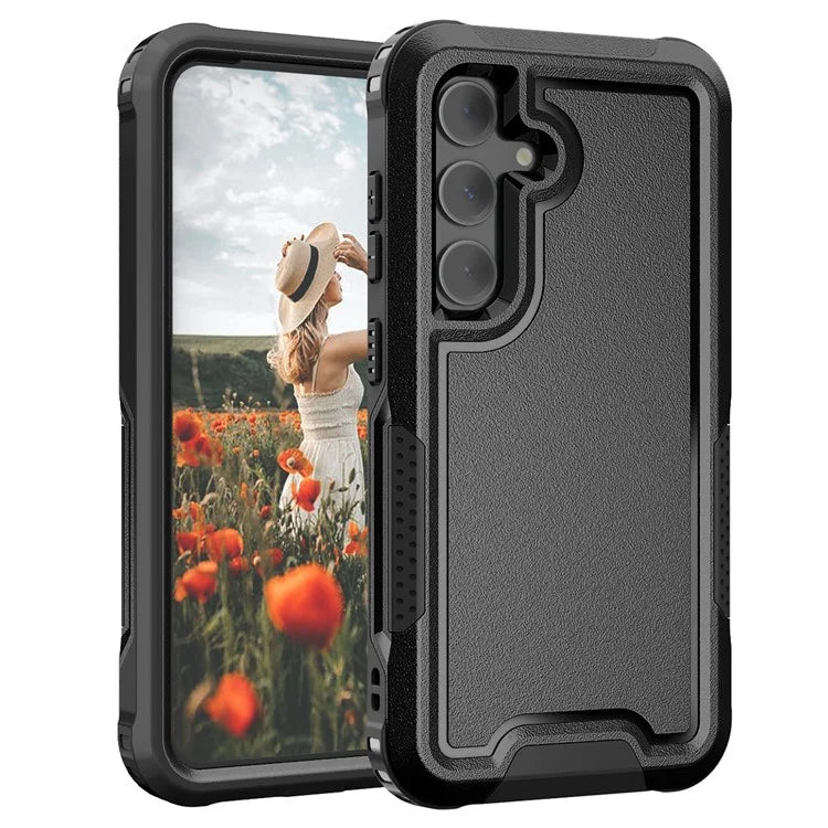 Style F1 For Samsung Galaxy S24+ Back Case Drop-proof PC + TPU Phone Cover