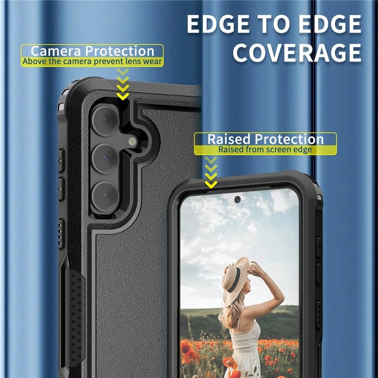 Style F1 For Samsung Galaxy S24+ Back Case Drop-proof PC + TPU Phone Cover