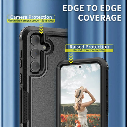 Style F1 For Samsung Galaxy S24+ Back Case Drop-proof PC + TPU Phone Cover