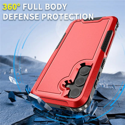 Style F1 For Samsung Galaxy S24+ Back Case Drop-proof PC + TPU Phone Cover