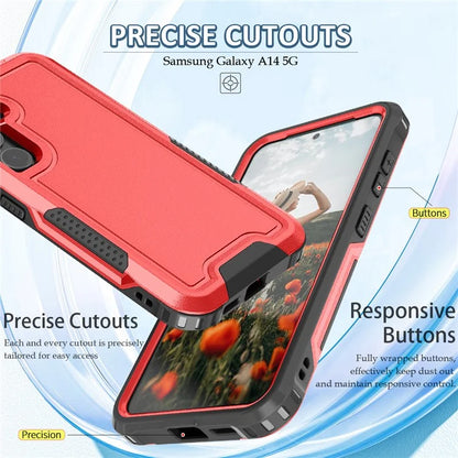 Style F1 For Samsung Galaxy S24+ Back Case Drop-proof PC + TPU Phone Cover