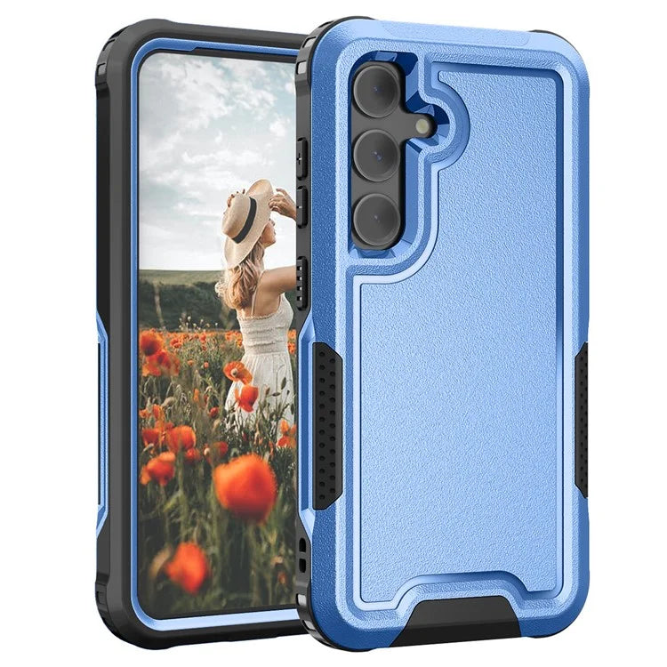 Style F1 For Samsung Galaxy S24+ Back Case Drop-proof PC + TPU Phone Cover