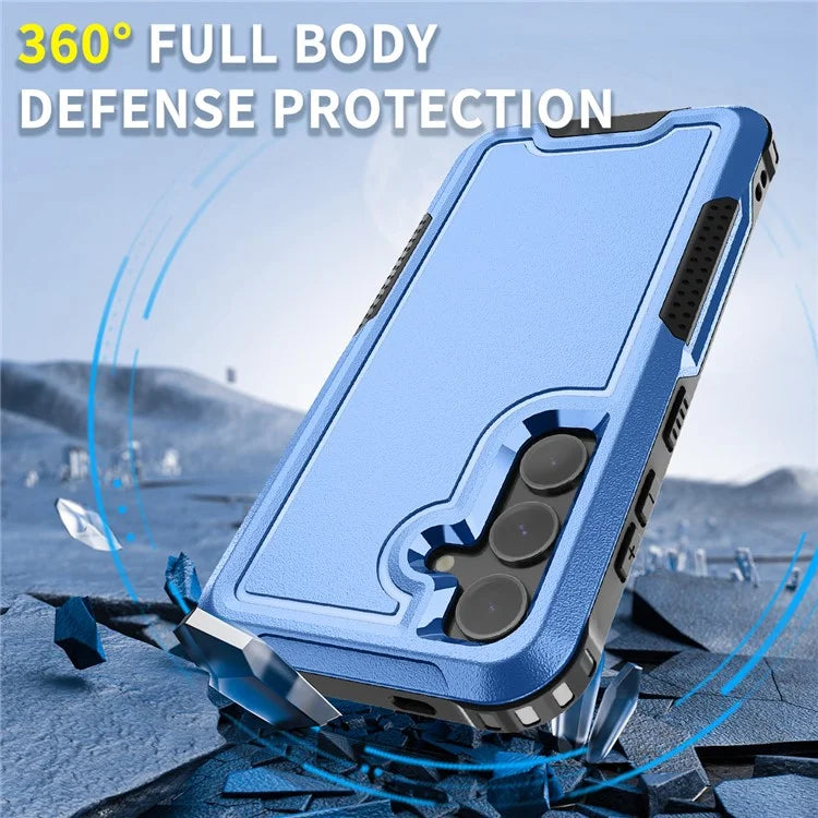 Style F1 For Samsung Galaxy S24+ Back Case Drop-proof PC + TPU Phone Cover