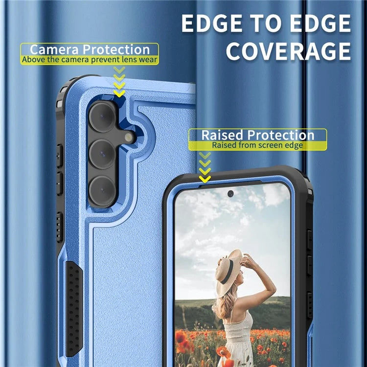Style F1 For Samsung Galaxy S24+ Back Case Drop-proof PC + TPU Phone Cover