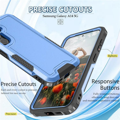 Style F1 For Samsung Galaxy S24+ Back Case Drop-proof PC + TPU Phone Cover