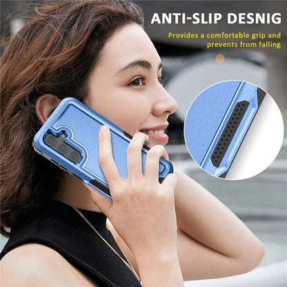 Style F1 For Samsung Galaxy S24+ Back Case Drop-proof PC + TPU Phone Cover