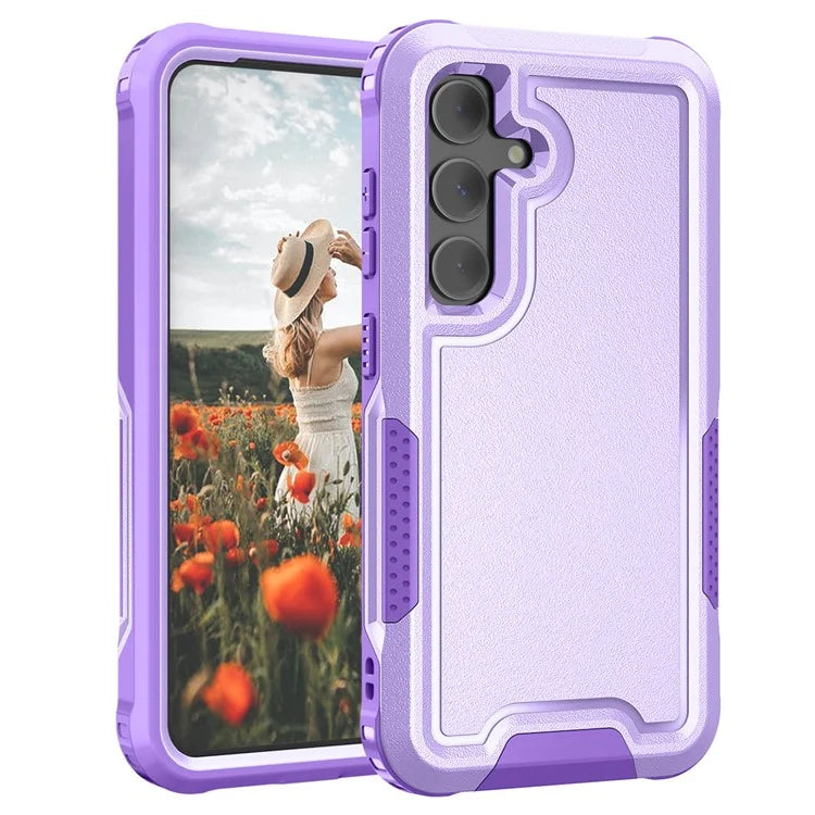 Style F1 For Samsung Galaxy S24+ Back Case Drop-proof PC + TPU Phone Cover