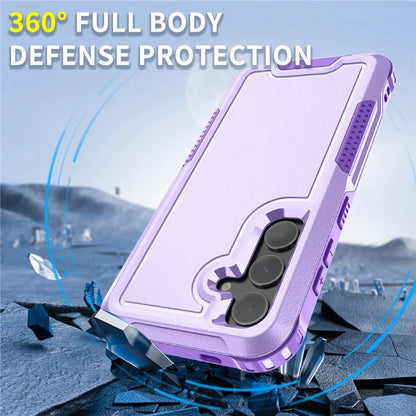 Style F1 For Samsung Galaxy S24+ Back Case Drop-proof PC + TPU Phone Cover