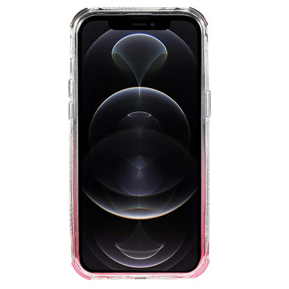 For iPhone 12 6.1 inch / 12 Pro 6.1 inch Case Anti Slip TPU+PC Gradient Quicksand Protective Back Shell