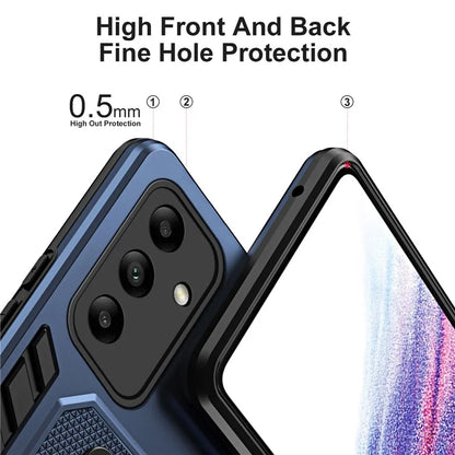 For Samsung Galaxy A05s 4G Kickstand Cover PC+TPU Finger Ring Strap Phone Case