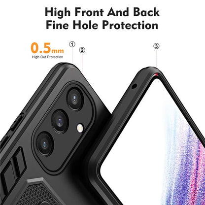 For Samsung Galaxy S24 Case Kickstand Finger Ring Strap PC+TPU Non-slip Phone Back Cover