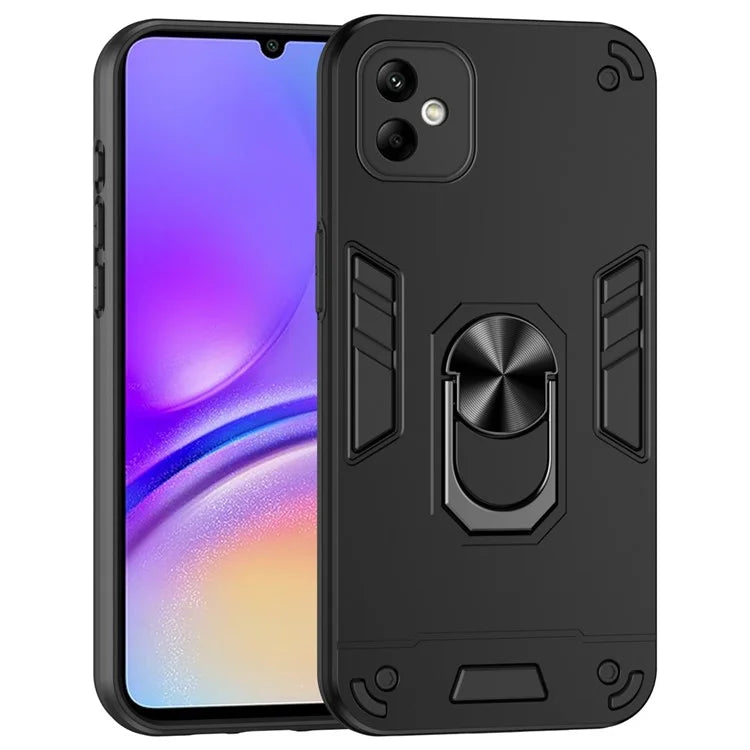For Samsung Galaxy A05 4G Phone Case 360 Degree Rotation Ring Kickstand