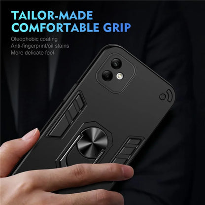 For Samsung Galaxy A05 4G Phone Case 360 Degree Rotation Ring Kickstand