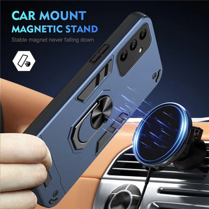 For Samsung Galaxy A05s 4G Phone Case PC+TPU Cover Rotary Kickstand