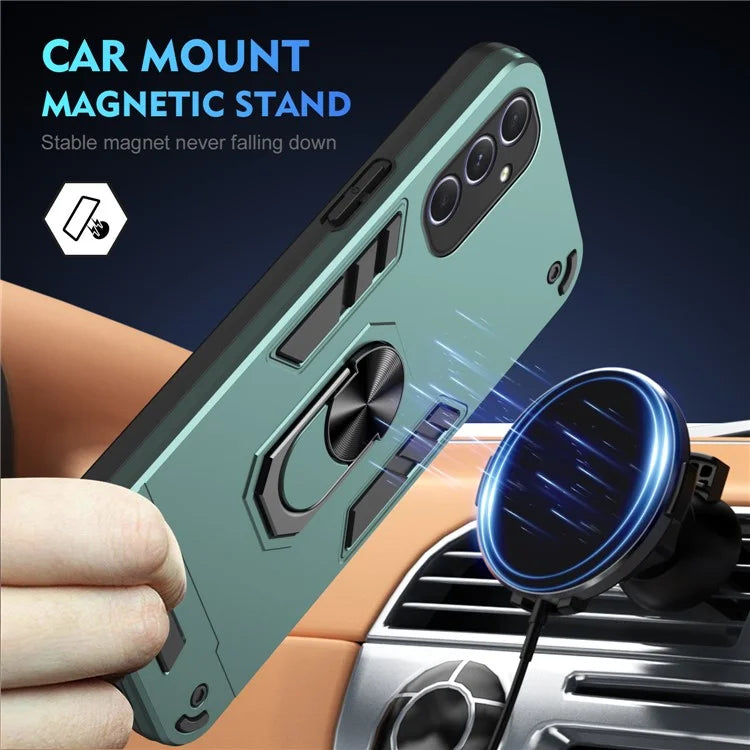 For Samsung Galaxy A54 5G Kickstand Phone Case Support Magnetic Car Mount