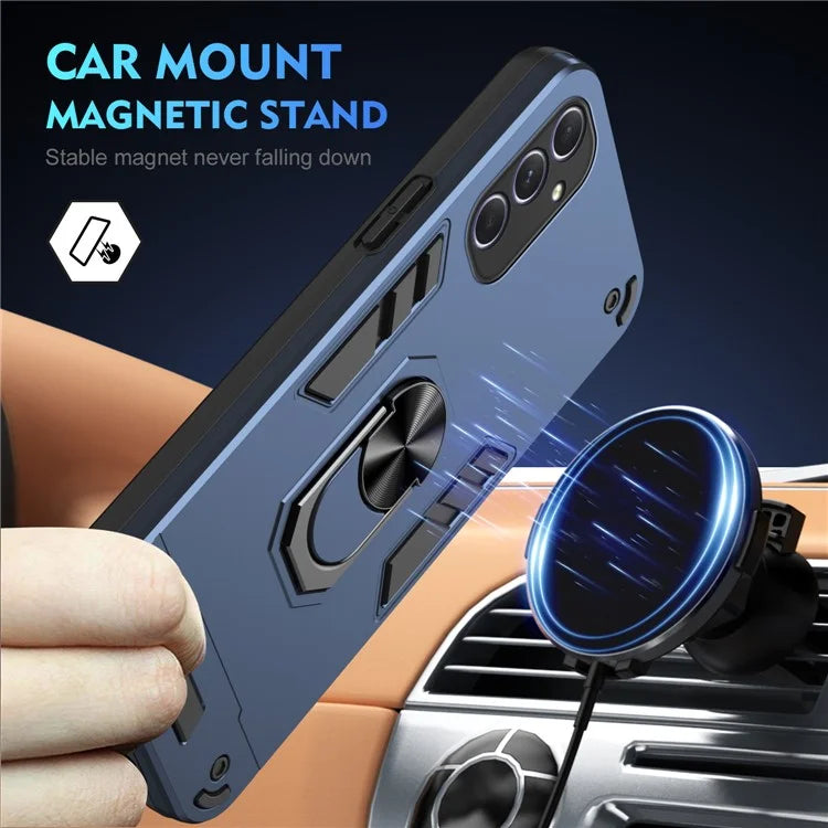 For Samsung Galaxy A54 5G Kickstand Phone Case Support Magnetic Car Mount