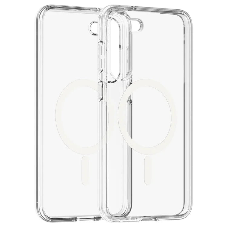 Magnetic Phone Case for Samsung Galaxy S24 Shell Hard PC Soft TPU Cover