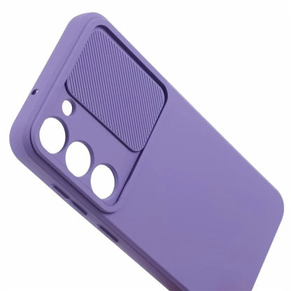 TMT Series for Samsung Galaxy S23 Case Soft TPU Phone Cover Slide Lens Lid