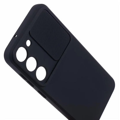 TMT Series for Samsung Galaxy S23 Case Soft TPU Phone Cover Slide Lens Lid