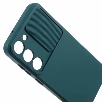 TMT Series for Samsung Galaxy S23 Case Soft TPU Phone Cover Slide Lens Lid